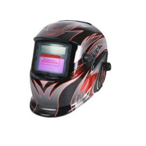 107Calligraphy Pattern Variable light electric welding helmet
