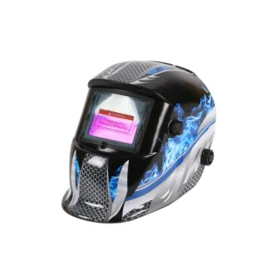 107 Ocean‑wave pattern Variable light electric welding helmet