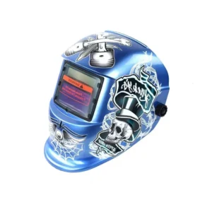 107 Blue top‑hat Variable light electric welding helmet