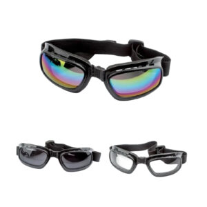 Double-paned windproof glasses
