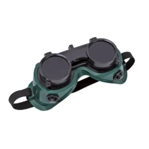 Double-layered welding goggles